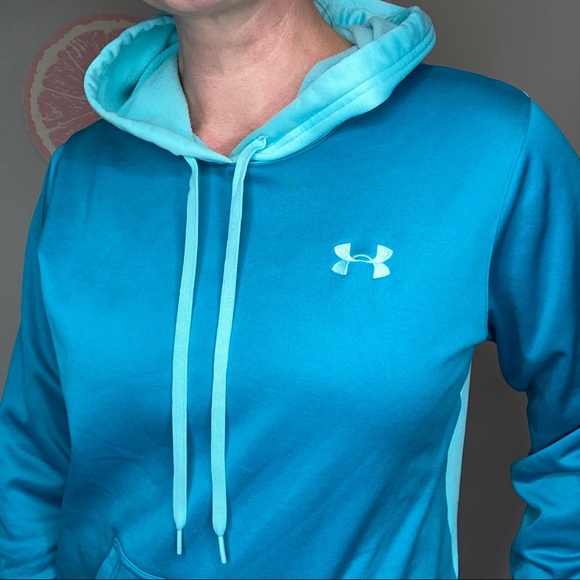 Under Armour hooded sweatshirt two tone medium - Picture 2 of 4